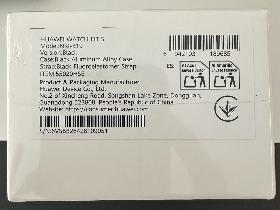 Huawei Watch Fit 5 Smart Watch Смарт Часовник