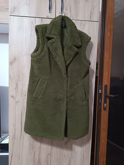 Vestă din imitație de blană