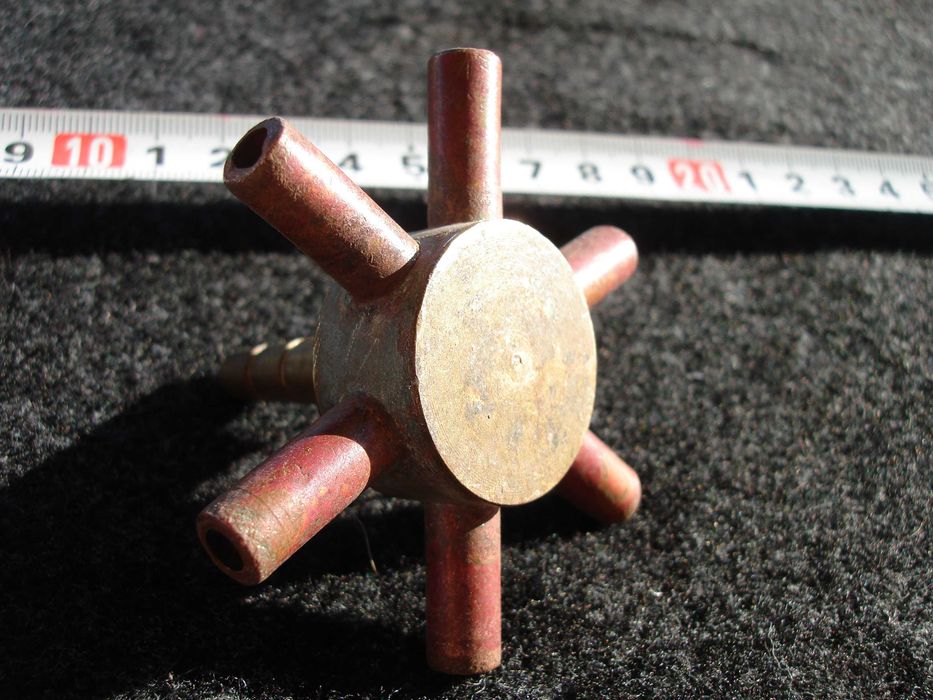 шестторен газов разпределител  за газови котлони