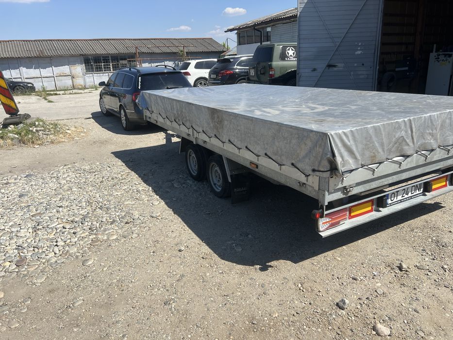 Remorca /platforma 2 axe syriusz