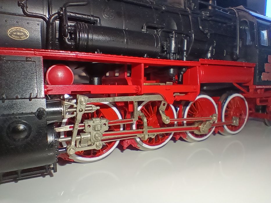 Locomotiva cu aburi CFR 140.521, machetă trenuleț electric HO