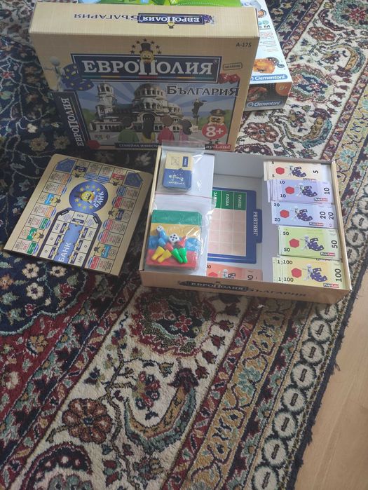 Пъзели,Европолия за деца на 8, Геокарти