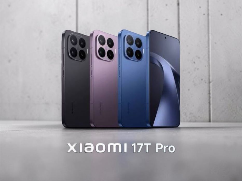 Xiaomi 17T Pro 5G 1TB 12RAM Black / Blue / Violet ЧИСТО НОВ! Неразпечатан! 2г. Гаранция!