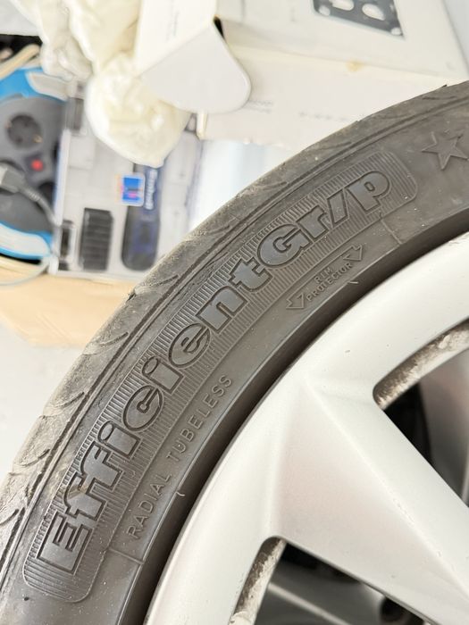 Roti aliaj originale Bmw X3 cu cauciucuri de vara 225/45/18