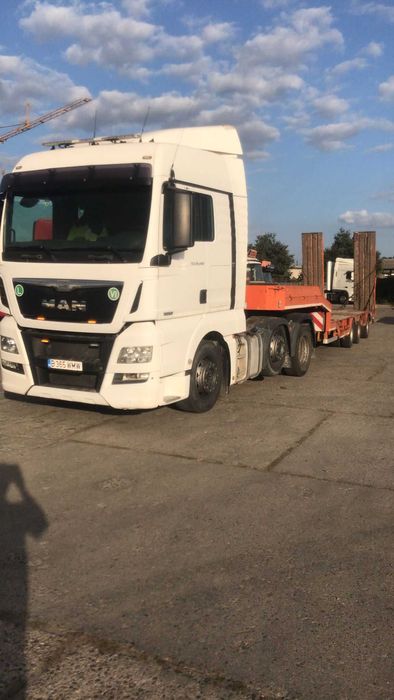 Transport trailer utilaje agricole /constructii. Transport agabaritic.