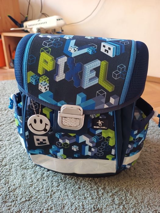 Ученическа раница Belmil Pixel Game 23
