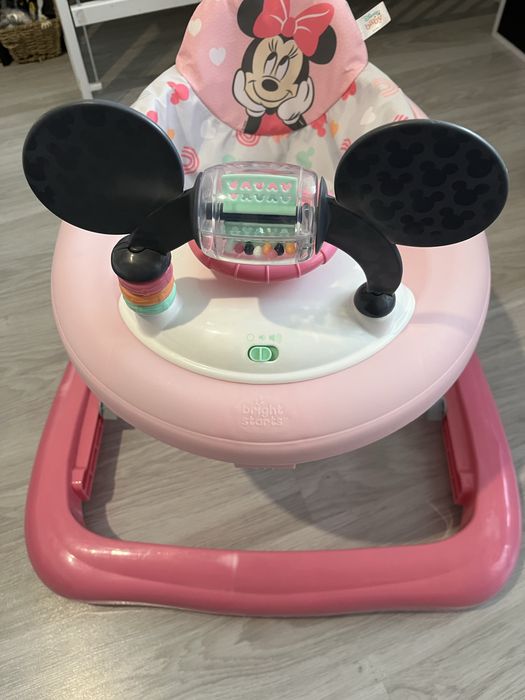 Музикална проходилка Bright Starts Disney Baby - Minnie Mouse, розова