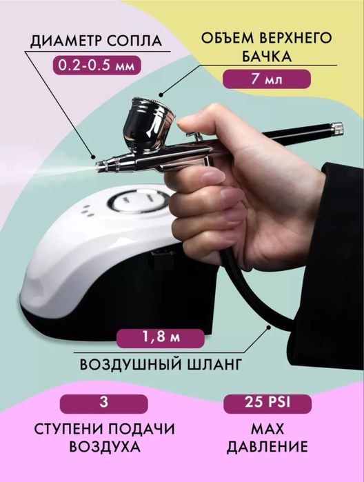 Аэрограф с компрессором