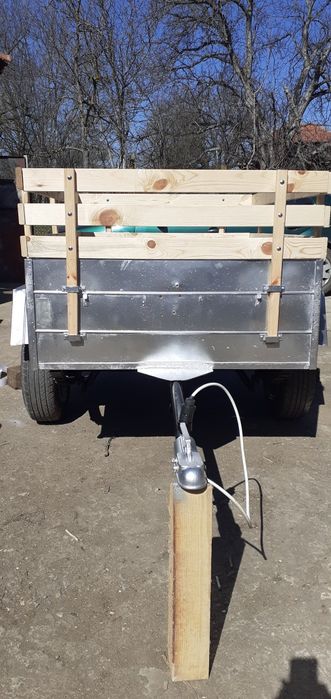 Реновирано ремарке фабрично производство с регистрация.