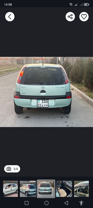 Опель вита 1.4 автомат 2001