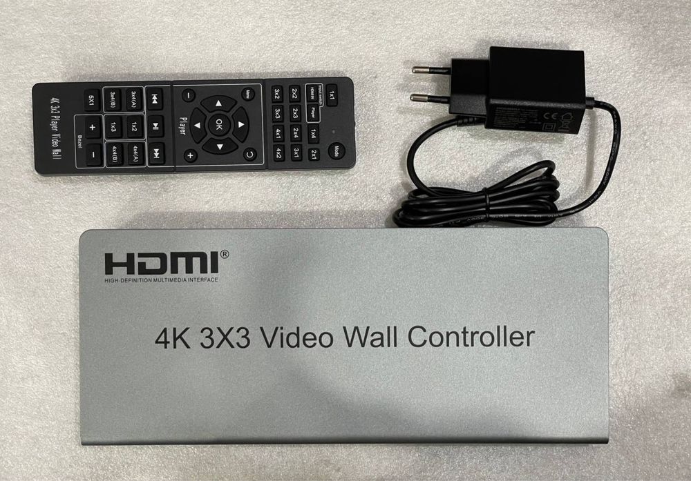 Hdmi  4k 3x3Video Wall Controller