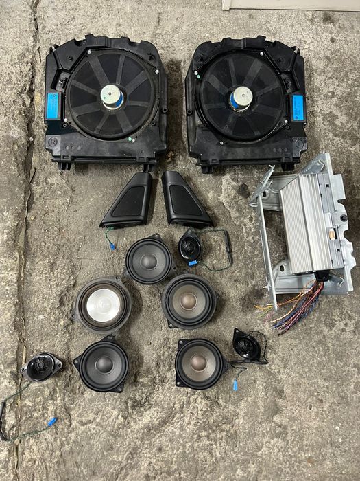 Sistem hi fi bmw f10 boxe hi fi bmw f10 f11 amplificator hi fi f10 f11