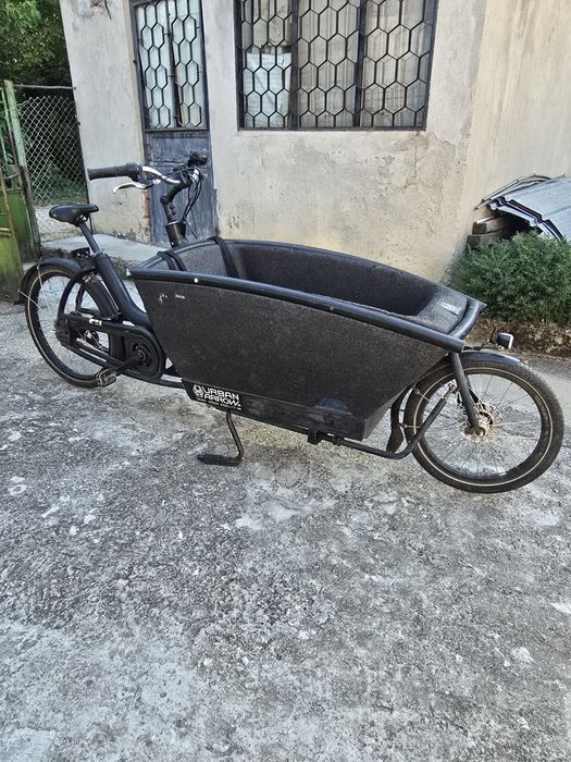 Електрически карго велосипед ,багажник,товар urban arrow
