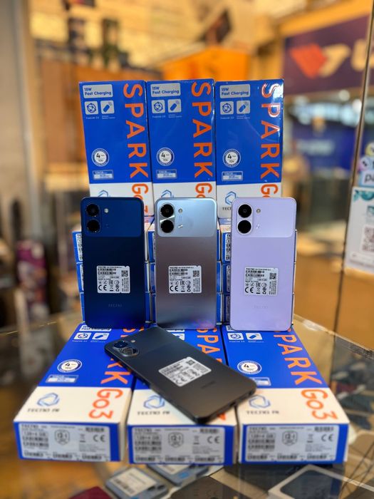 Tecno Spark Go 3 New 2026 Super Skidka+Garantiya+Dastafka