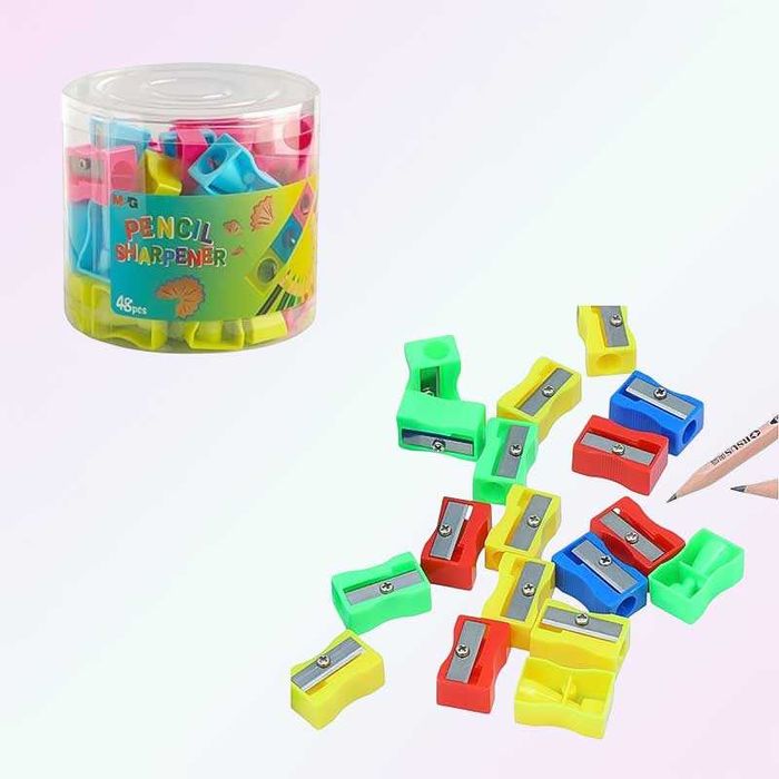 Острилка с един отвор, различни цветове