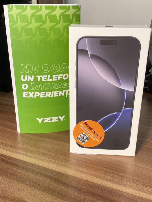 iPhone 16 Pro Max • 256 GB • Black Titanium