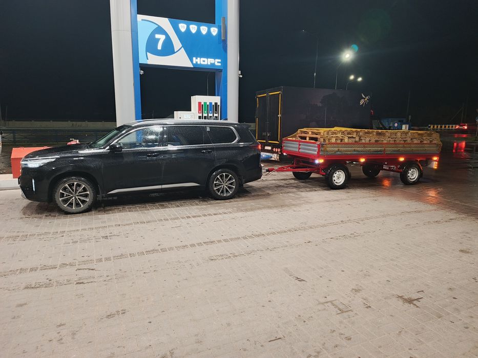 Двухосный прицеп