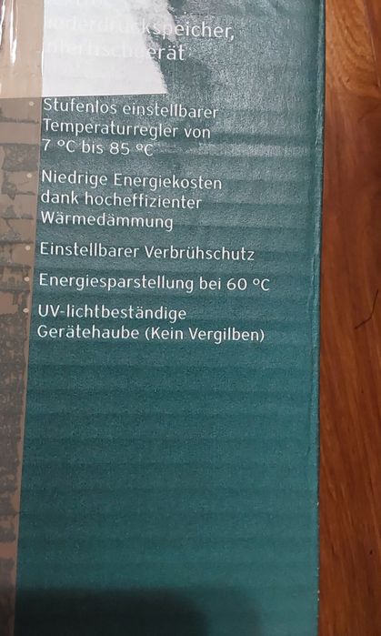 Boiler de încălzit apa instant nou