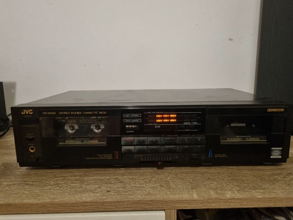 Dublu casetofon deck jvc