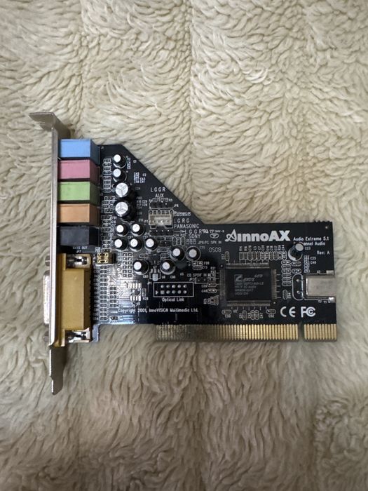 Звуковая карта PCI express inno