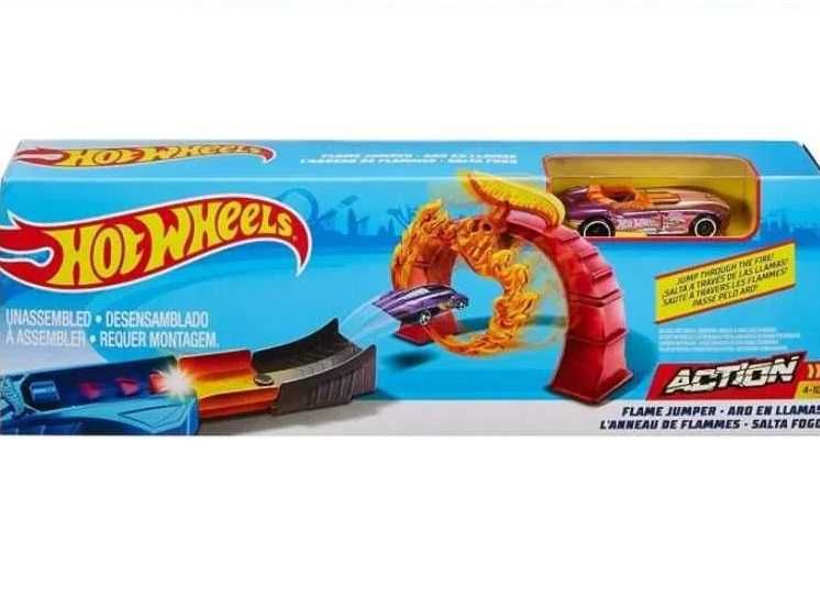 Трек Hot Wheels Прыжок через огненное кольцо. Оригинал!!