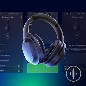 Casti gaming wireless cu micofon Razer Barracuda Pro, Hybrid Active Noise Cancelation,negru,sigilat