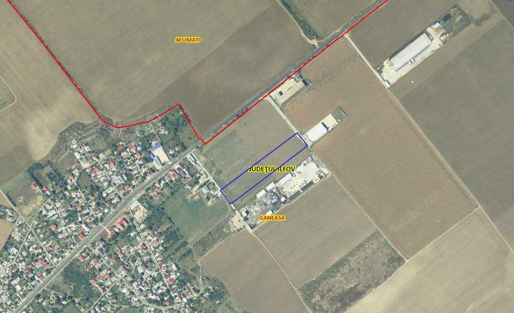 Teren Industrial 18.000 m² Șindrilița – Ilfov | Acces Dublu Asfaltat | Lângă DN2 & A0