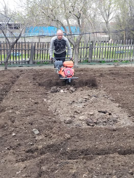 Вспашу огород участок