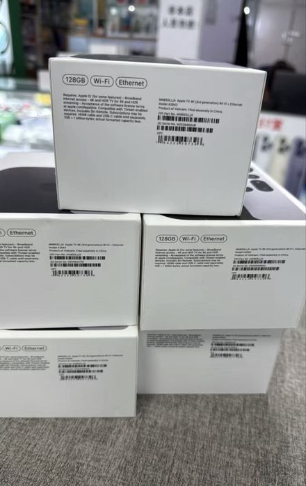 Apple TV 4K 128GB (3rd Gen) Ethernet — Новый