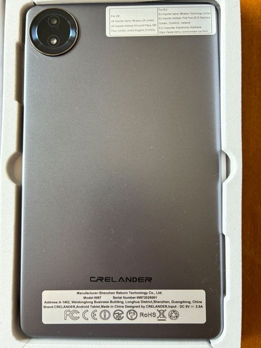 Таблет 9 inch Crelander четириядрен процесор