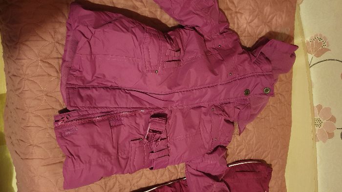 Детска Ски Грейка - Ватирано Яке и Панталон за момиче