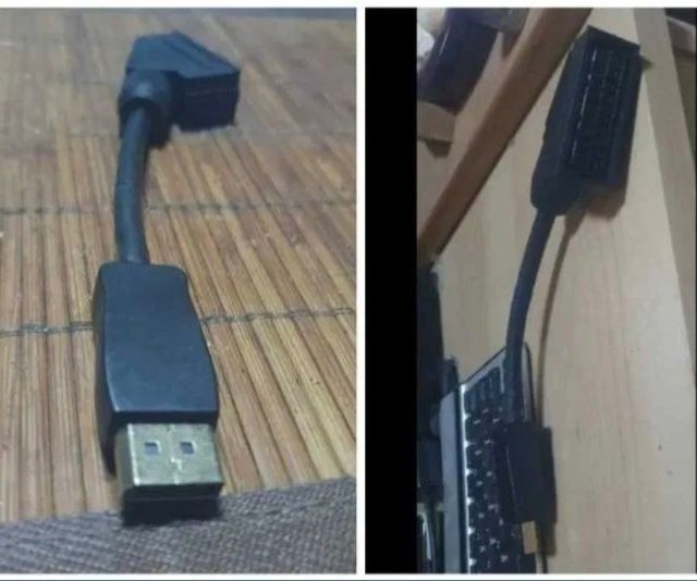 Adaptor Convertor Displayport Display Port DP la SCART Euroscart pasiv activ mufa AV Audio Video RCA S-Video Full HD 4K la SD standard definition
