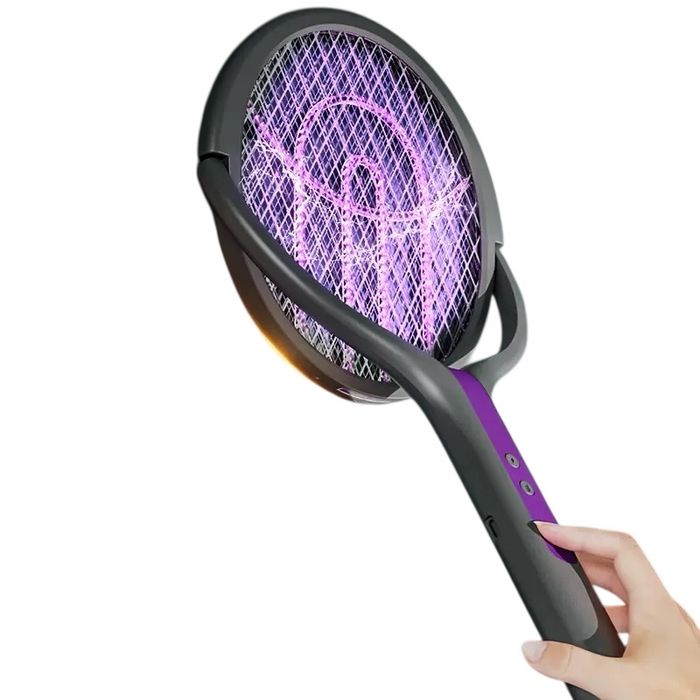 Ракетка мухобойка со стойкой