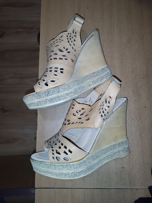 Дамски сандали ест.кожа