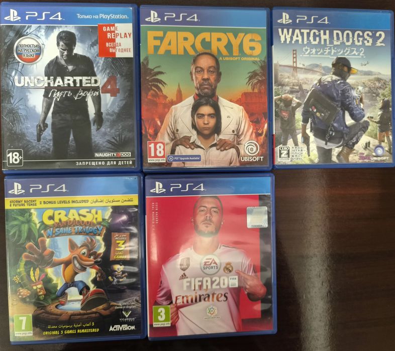 Диски  для Ps4,,