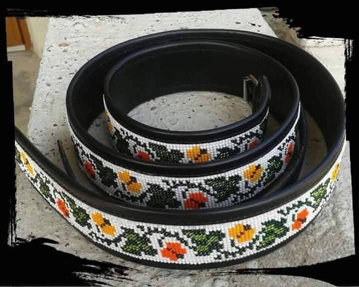 Curele și chimire cu margele