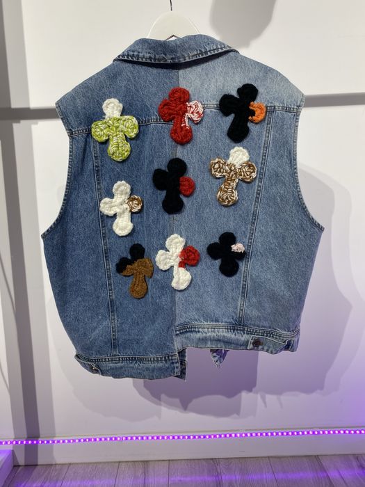 Vestă de blug model unic
