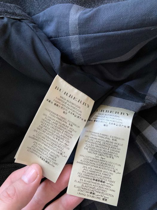 BURBERRY Brit оригинален женски комплект сако и пола размер 40 / М