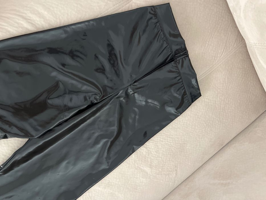 Черен клин с висока талия