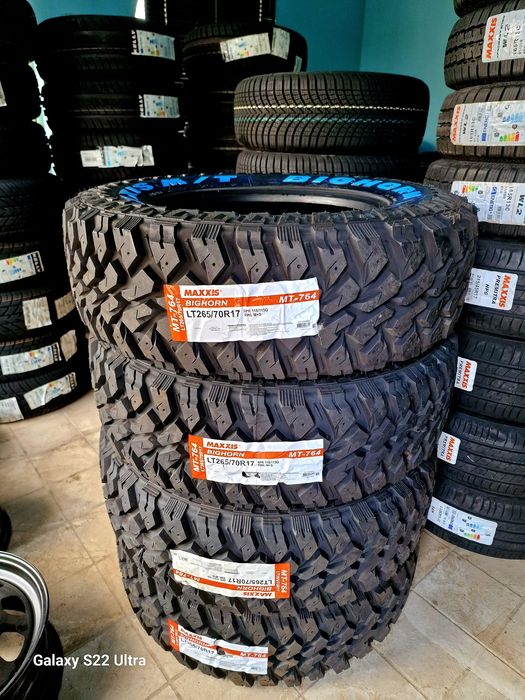265 70 17 BIGHORN 764 //MAXXIS DOT 26 LT M/T772