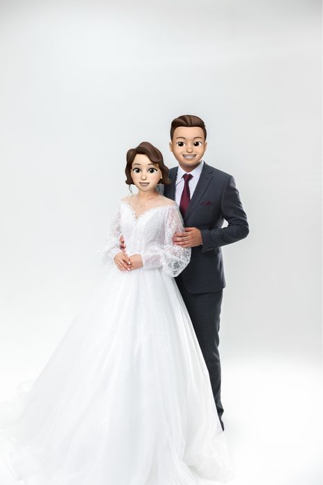 Пышное свадебное платье