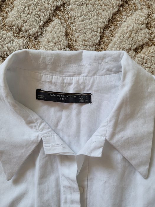 Bluza alba deosebita Zara