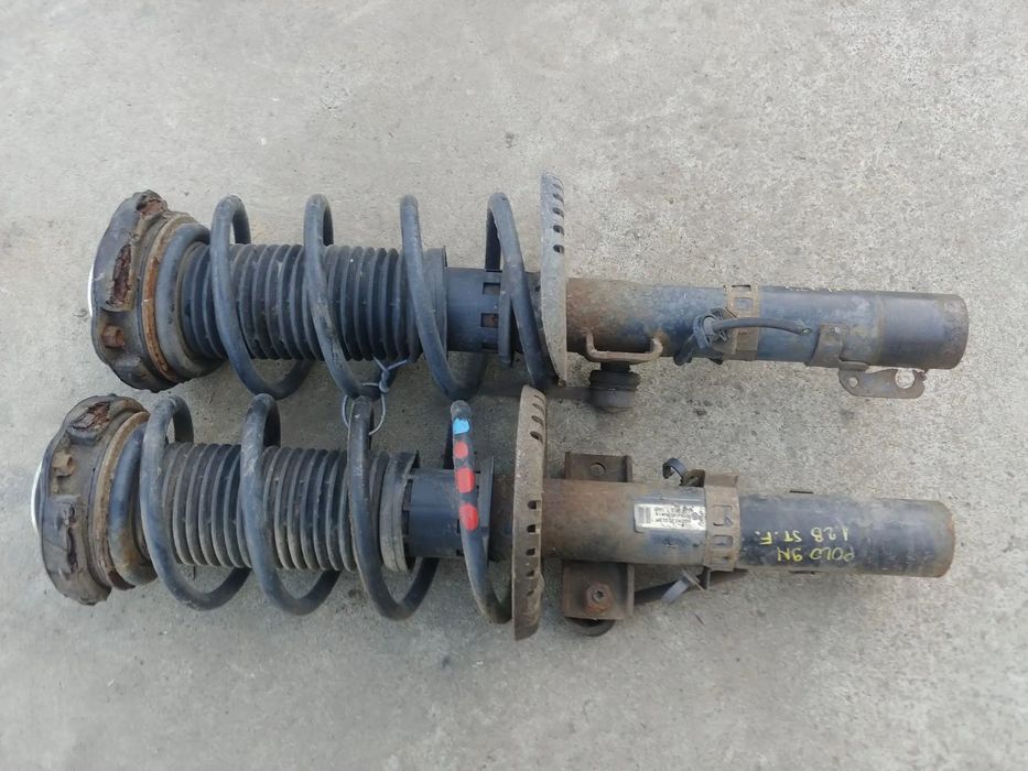 set amortizoare telescoape cu arcuri fata 1.2 b vw polo 9n 6q0413031bm