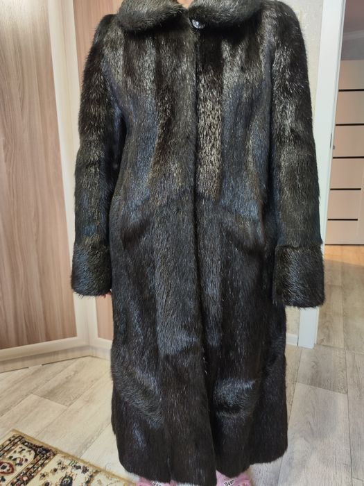 Шуба из стриженной нутрии