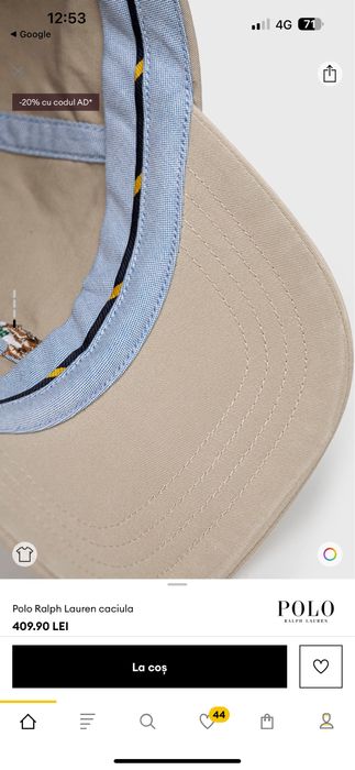 Sapca originala Polo Ralph Lauren