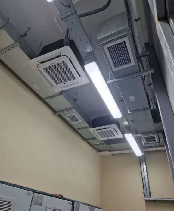 Установка монтаж демонтаж вентиляции