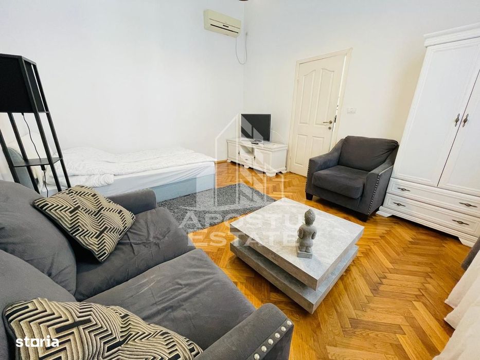 Garsonieră Premium / 1 Cameră – Ultra-Central (Vizavi de Primărie)