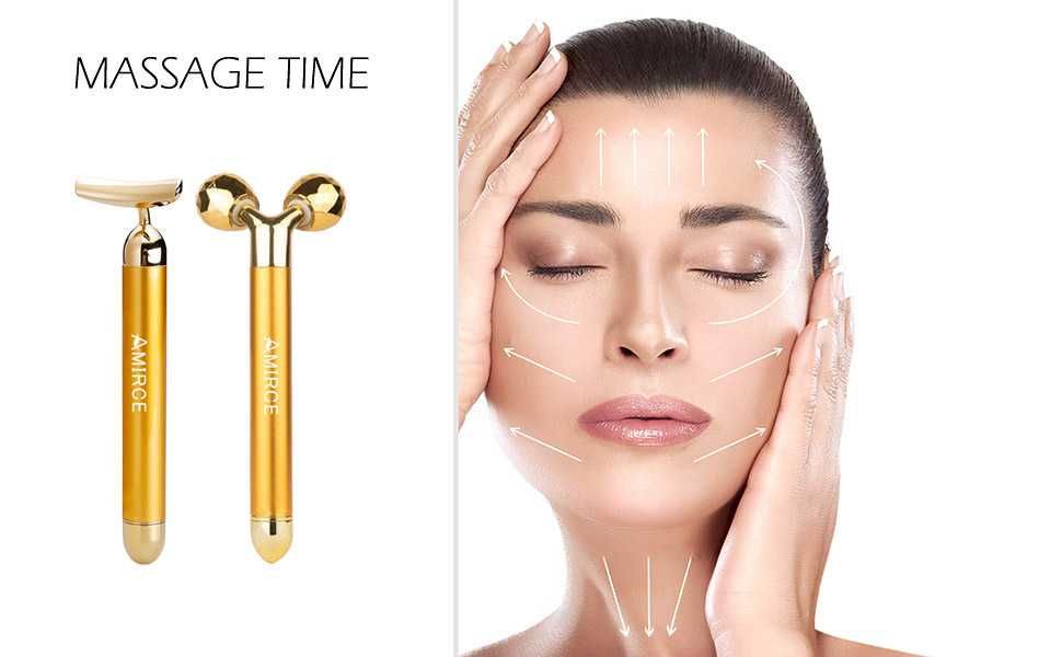 Amirce Face Massager - Set Aparate Masaj Facial