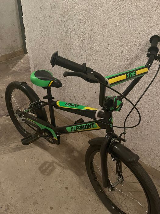 Детски велосипед Clermont Rocky 20" BMX,зелен