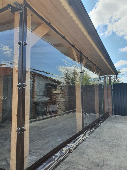 Folie inchidere terase - pereti anti-vant